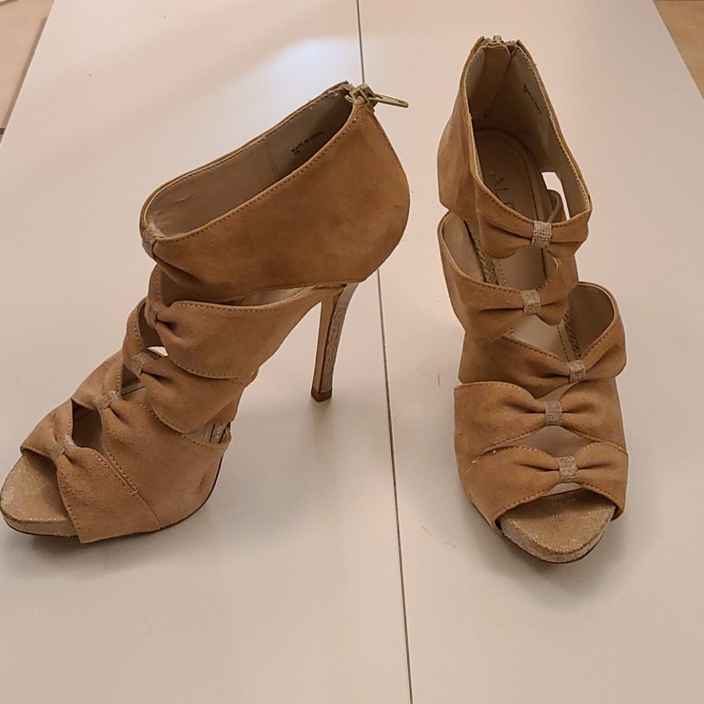 4 inch bootie style heels ALDO
